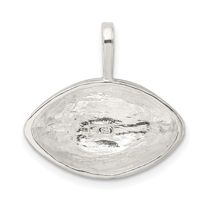 Sterling Silver Football Charm