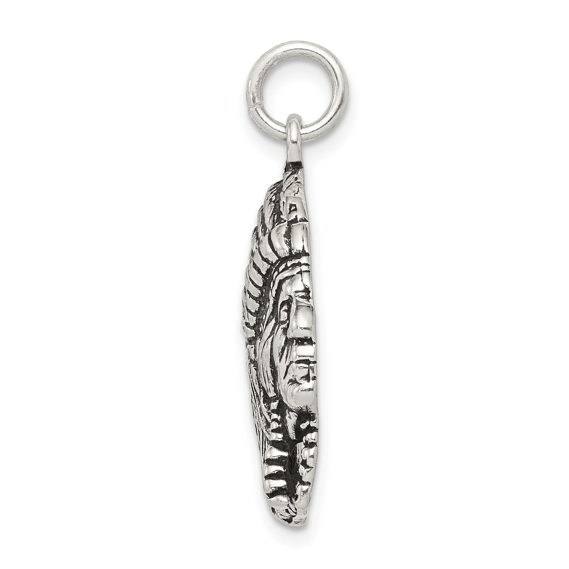 Sterling Silver Antiqued Man Charm