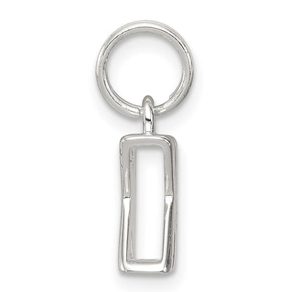 Sterling Silver Letter K Initial Charm