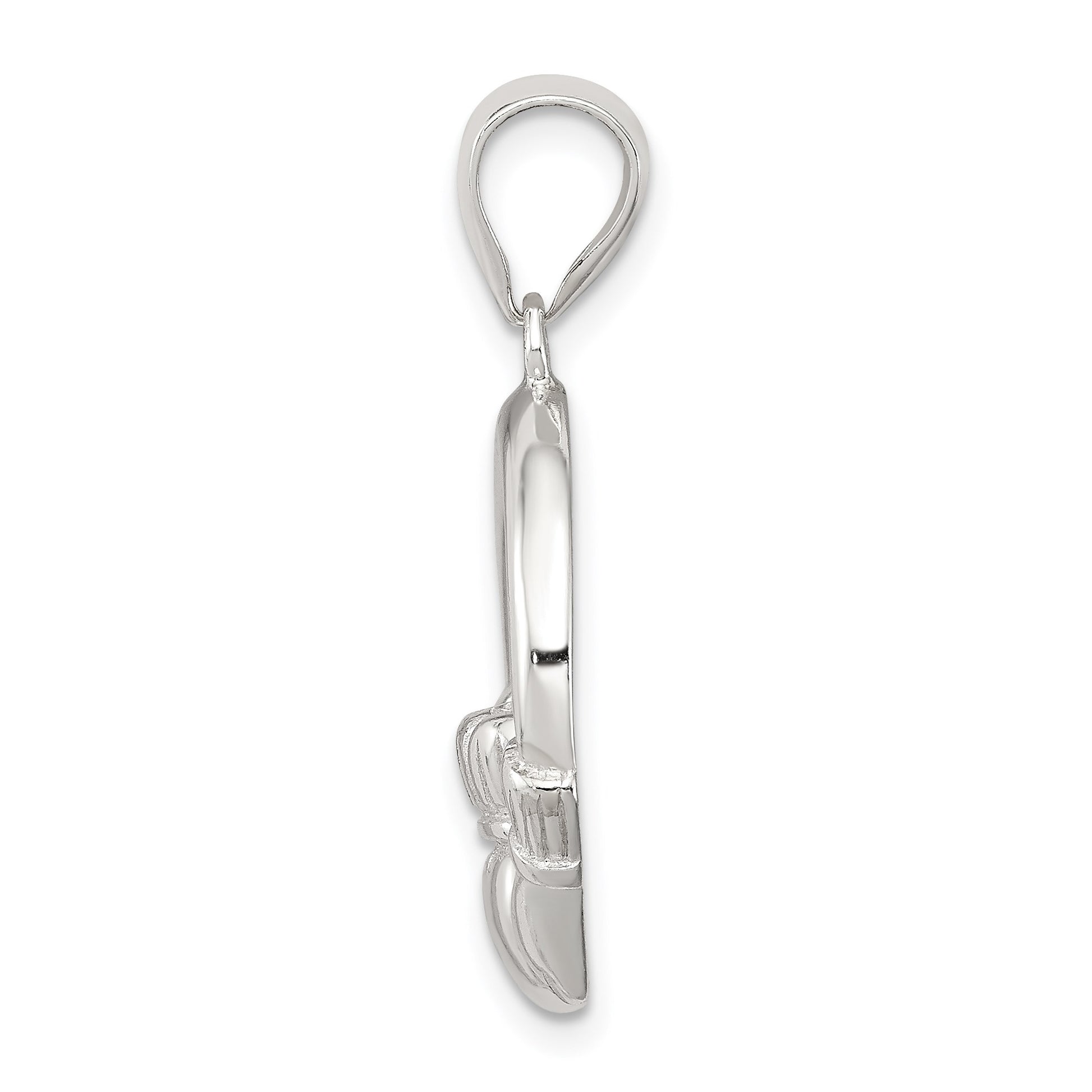 Sterling Silver Claddagh Pendant