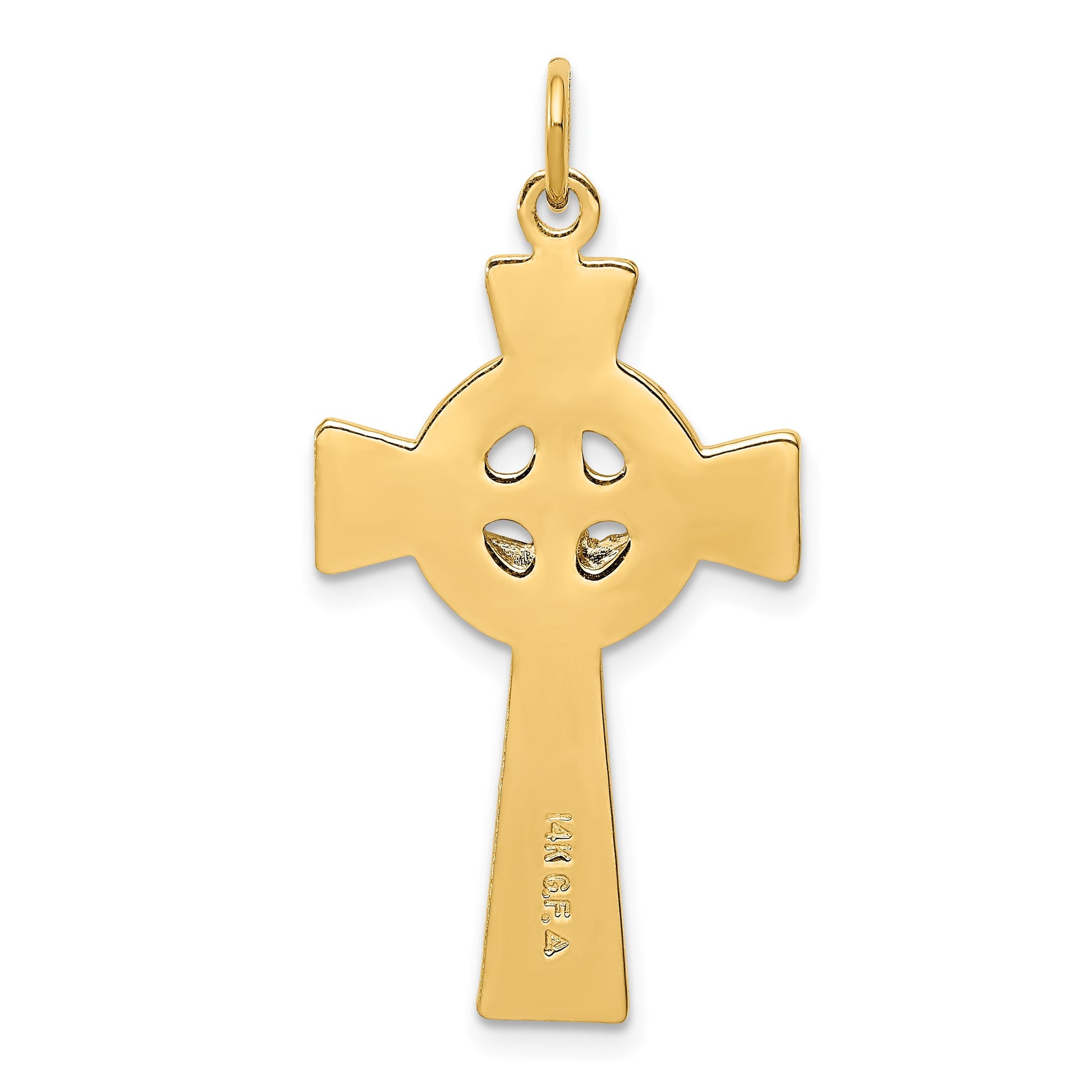 Sterling Silver & Gold-tone INRI Crucifix Pendant