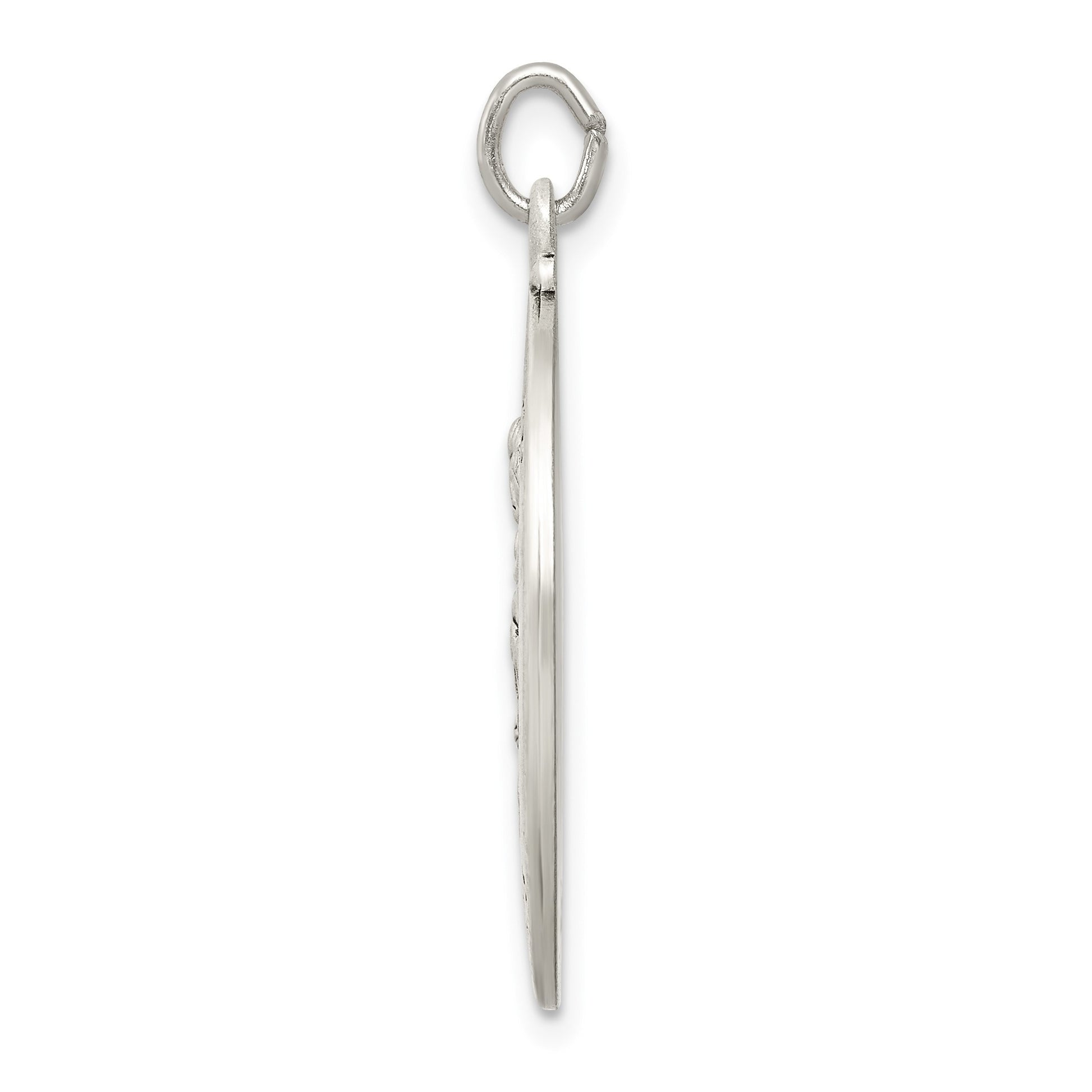 Sterling Silver Antiqued St. Joseph Medal