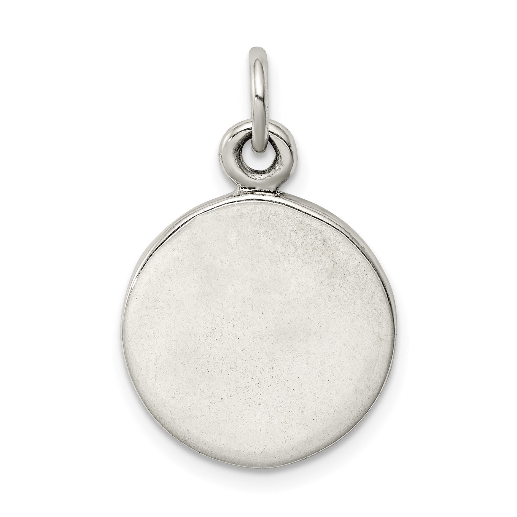 Sterling Silver Antiqued Star of David Pendant