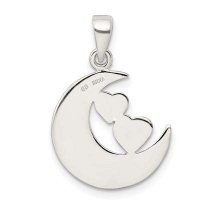 Sterling Silver & Rose-tone Enamel ALWAYS SISTER..FRIEND Pendant