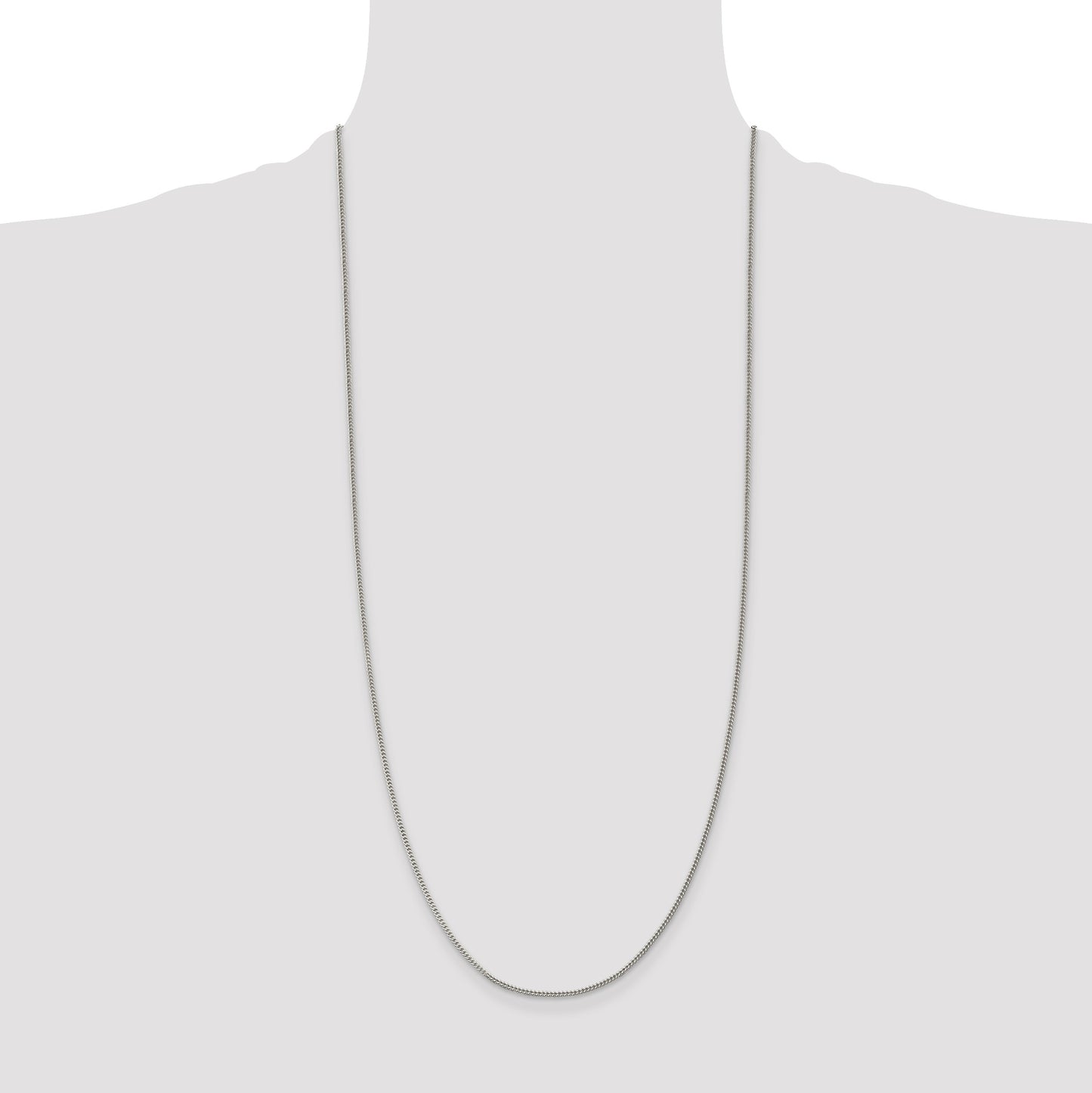 Sterling Silver 1.5mm Curb Chain