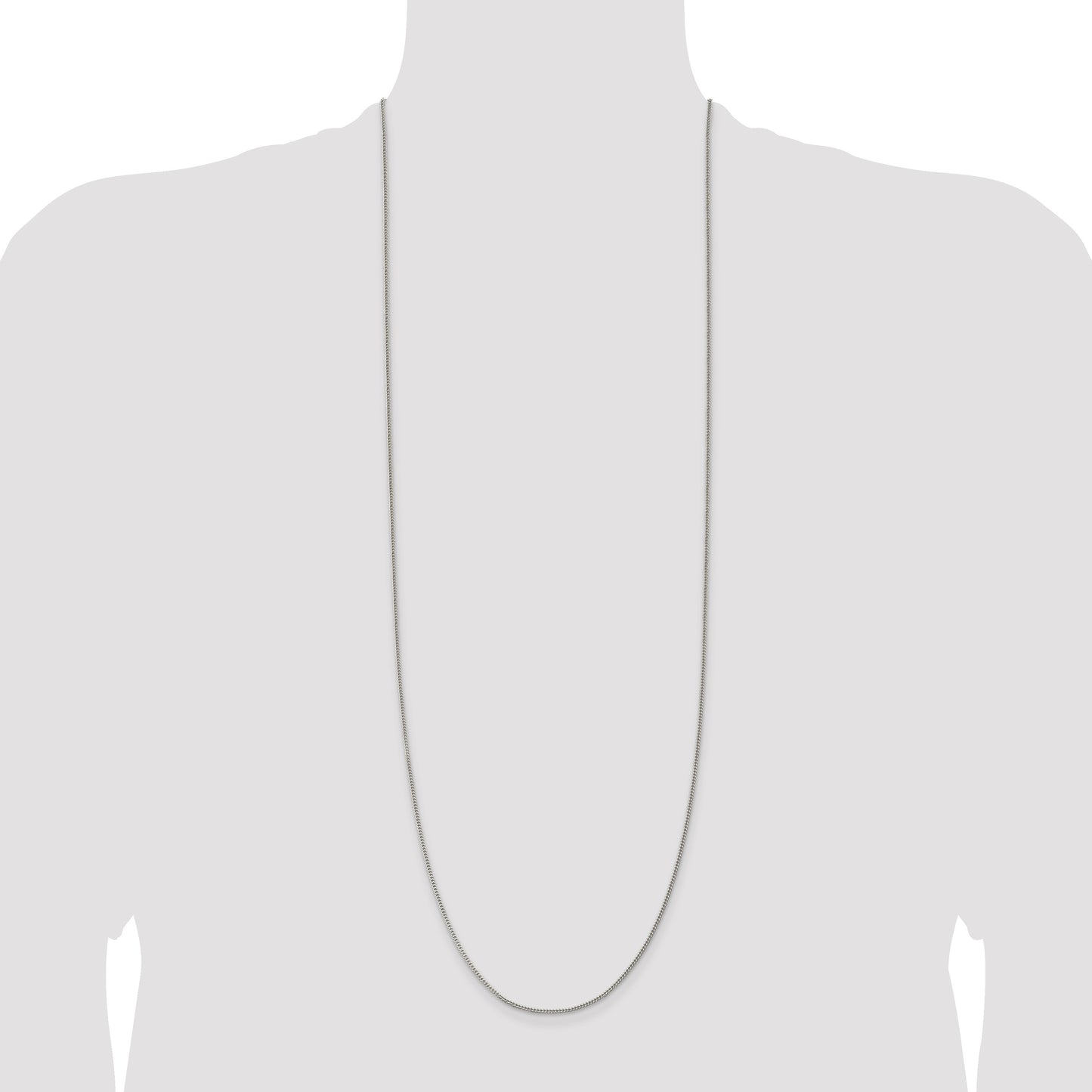 Sterling Silver 1.5mm Curb Chain