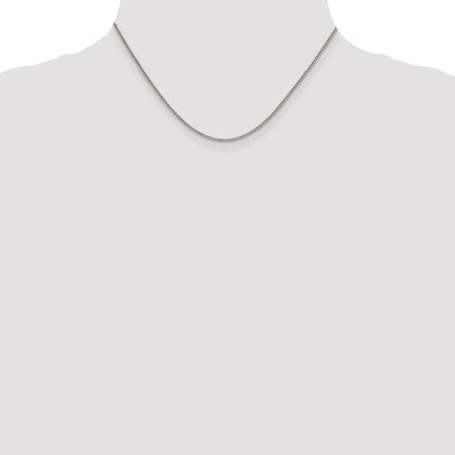 Sterling Silver 1.75mm Curb Chain