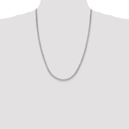 Sterling Silver 3.5mm Curb Chain