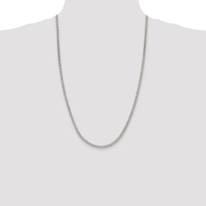 Sterling Silver 3.5mm Curb Chain