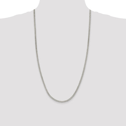 Sterling Silver 3.5mm Curb Chain