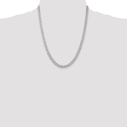 Sterling Silver 5.7mm Curb Chain
