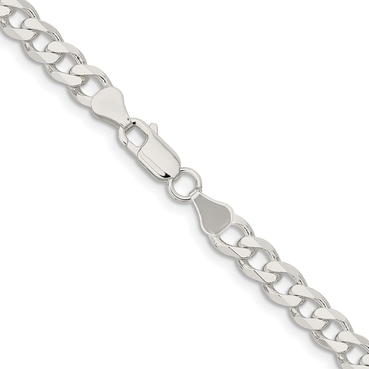 Sterling Silver 6.5mm Curb Chain