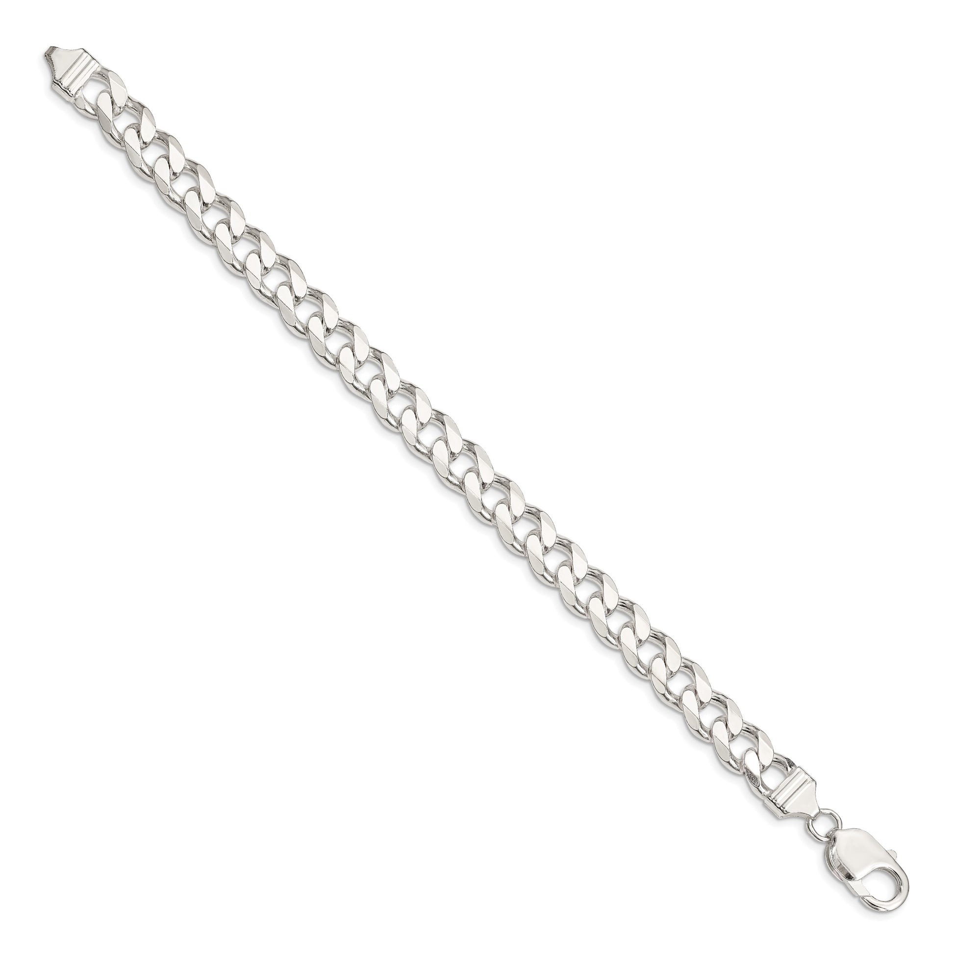 Sterling Silver 9.3mm Curb Chain