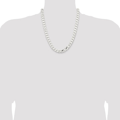 Sterling Silver 11mm Curb Chain