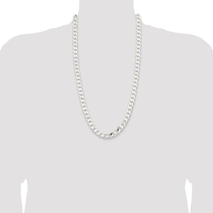 Sterling Silver 11mm Curb Chain