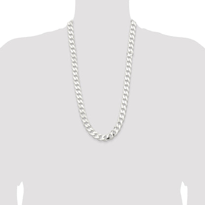 Sterling Silver 13mm Curb Chain