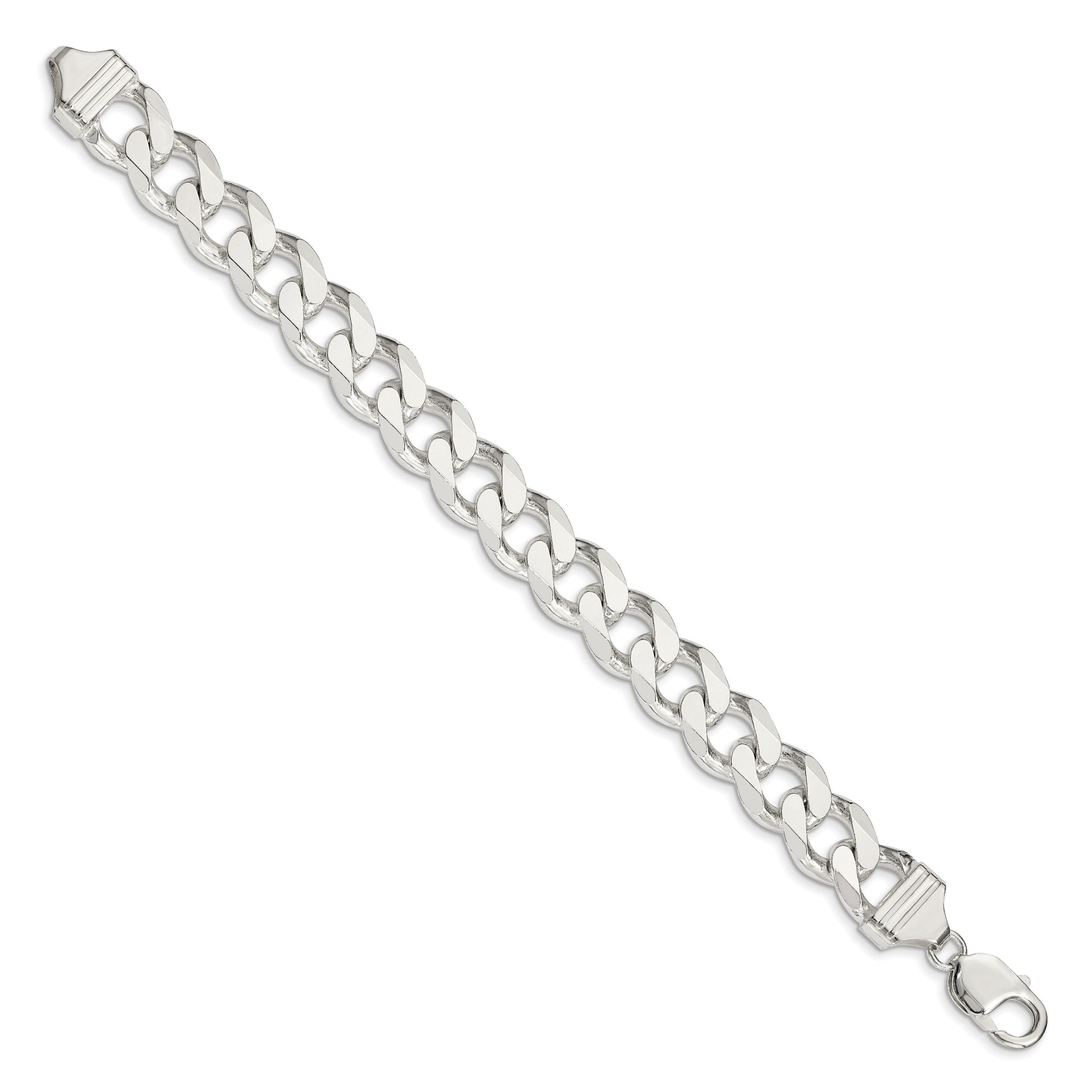 Sterling Silver 13mm Curb Chain