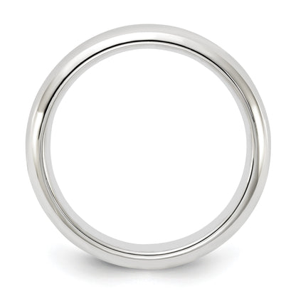 Sterling Silver 4mm Comfort Fit Size 11.5 Band