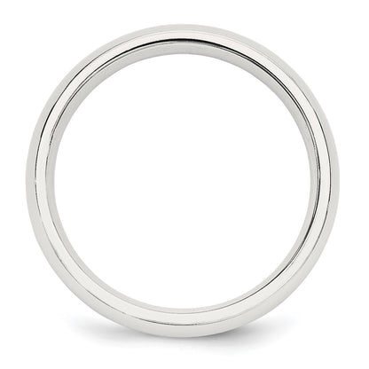 Sterling Silver 5mm Comfort Fit Size 8 Band