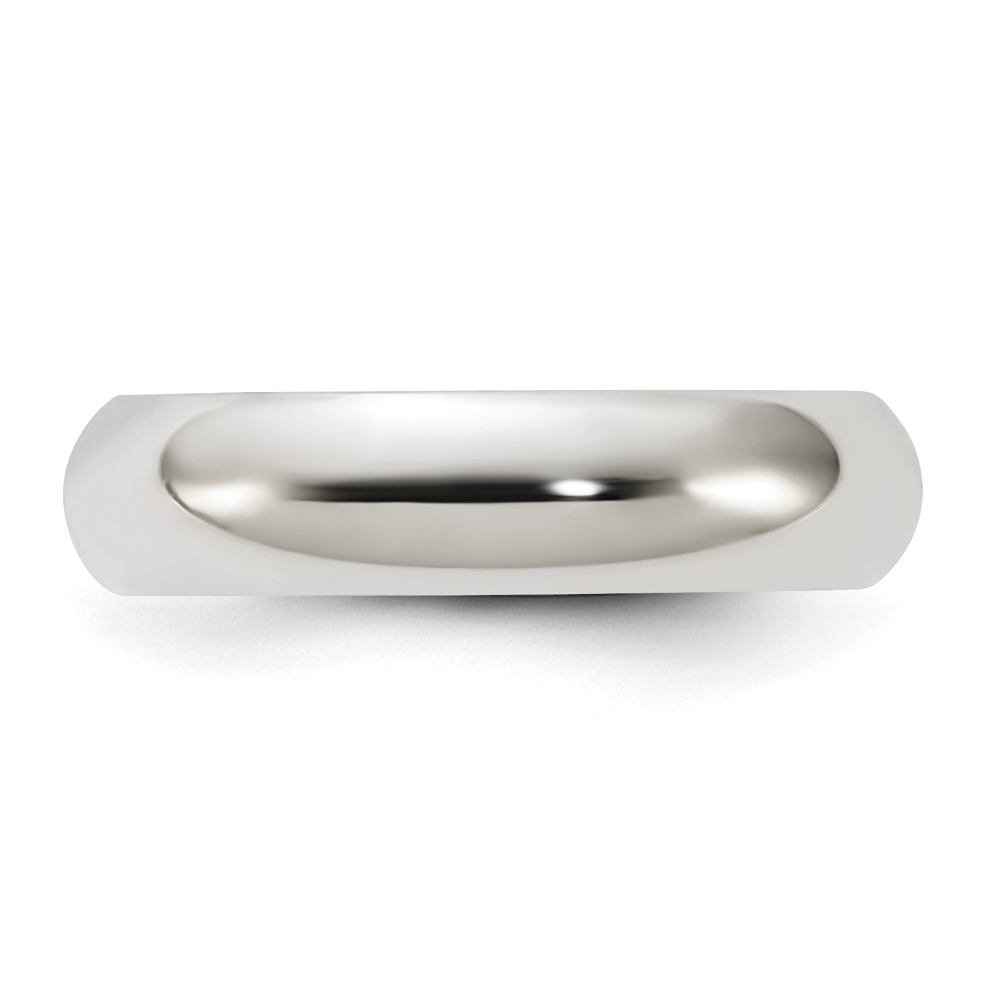 Sterling Silver 5mm Comfort Fit Size 8 Band