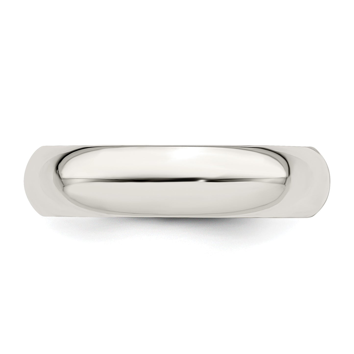Sterling Silver 5mm Comfort Fit Size 8 Band