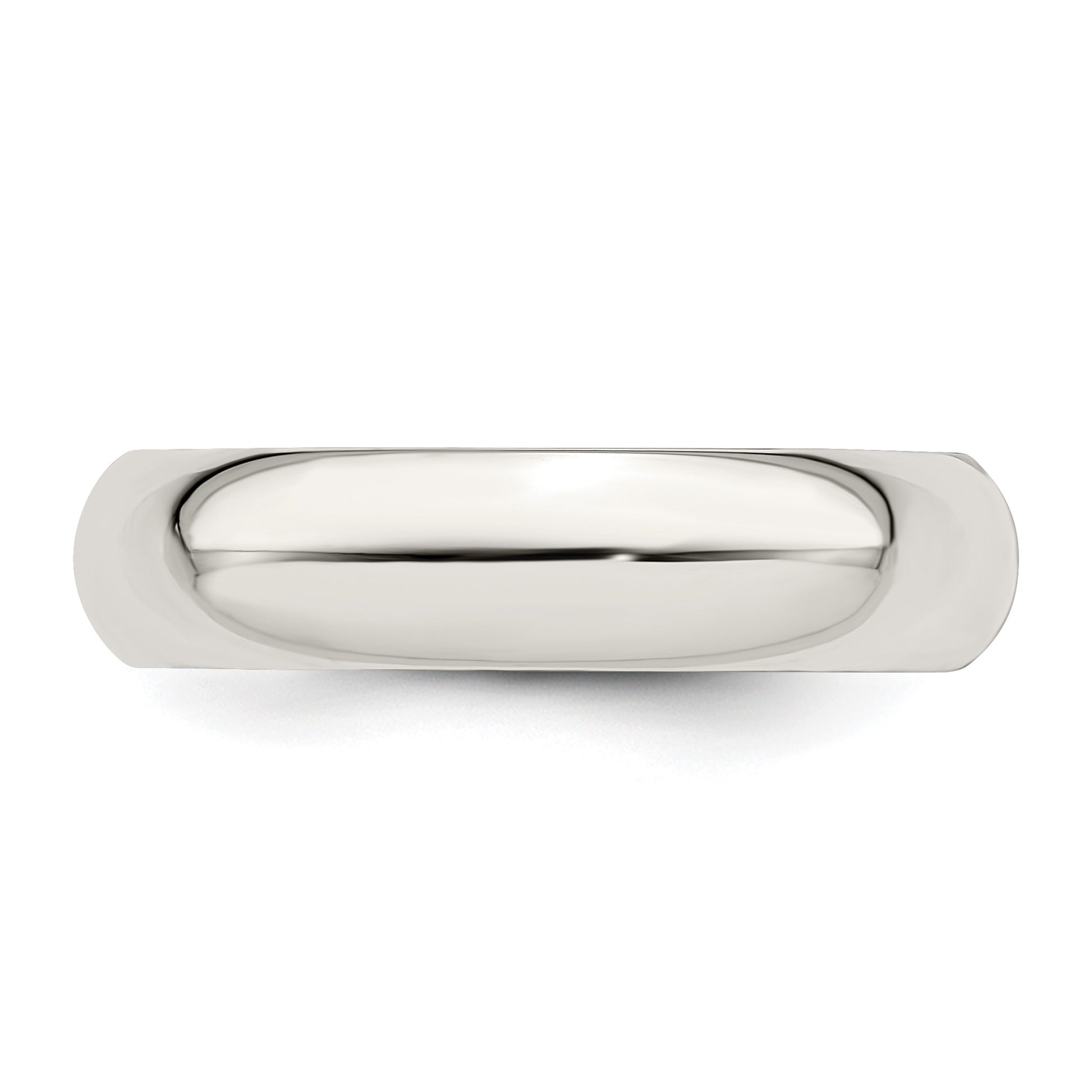 Sterling Silver 5mm Comfort Fit Size 8 Band