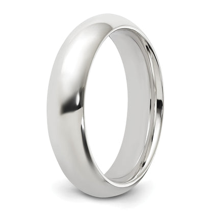Sterling Silver 5mm Comfort Fit Size 8 Band
