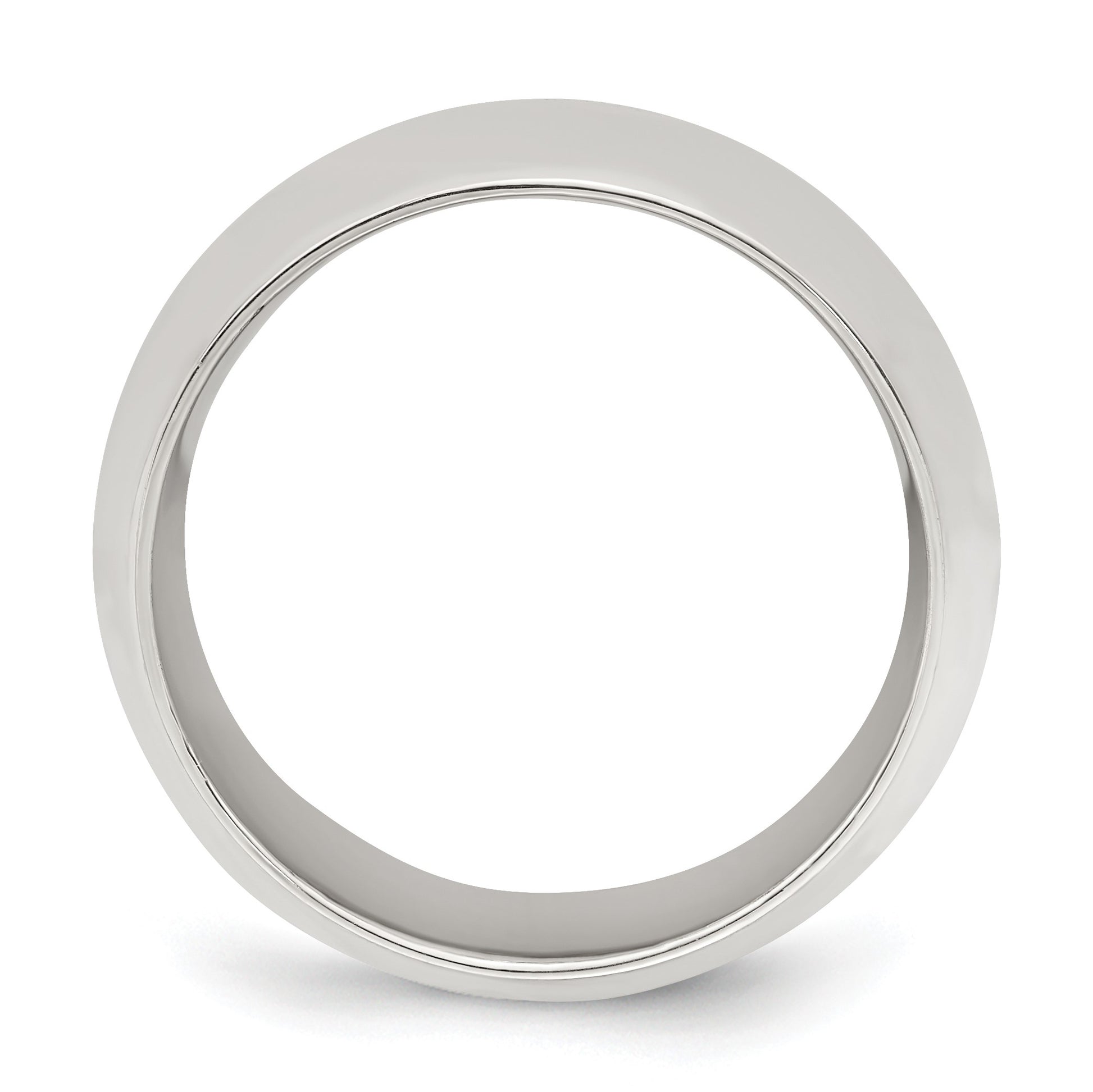 Sterling Silver 9mm Comfort Fit Size 8.5 Band