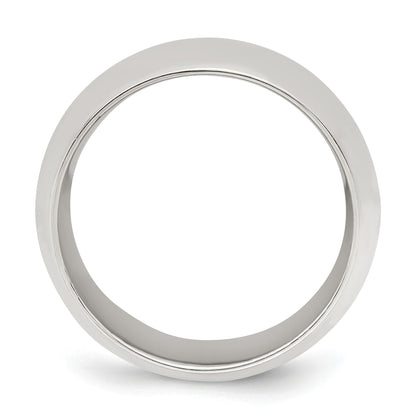 Sterling Silver 9mm Comfort Fit Size 8.5 Band