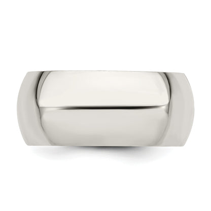 Sterling Silver 9mm Comfort Fit Size 13.5 Band
