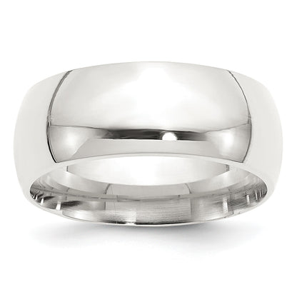 Sterling Silver 9mm Comfort Fit Size 5 Band