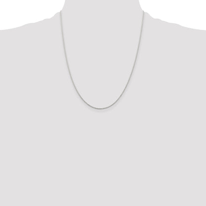 Sterling Silver 1mm Cable Chain