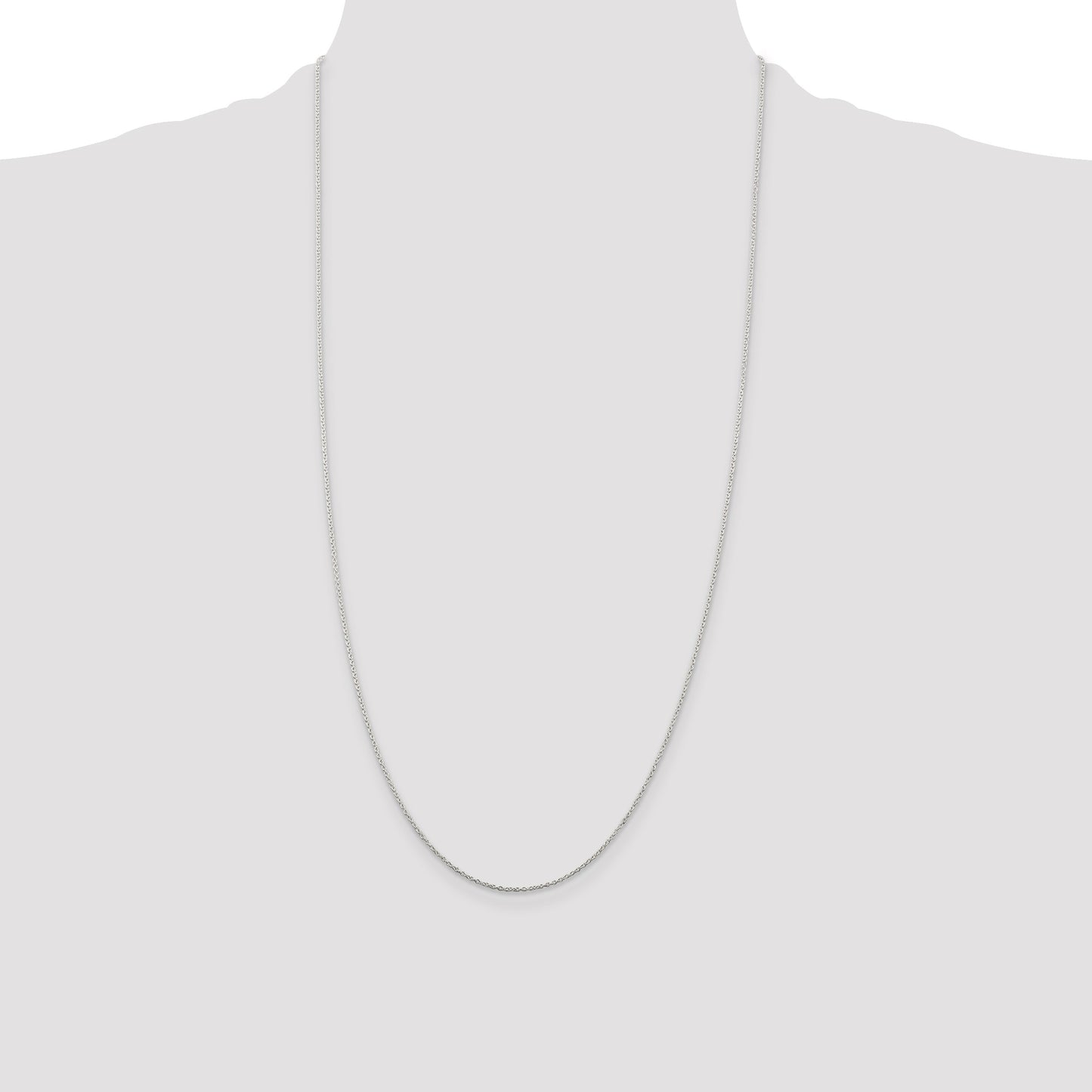 Sterling Silver 1mm Cable Chain