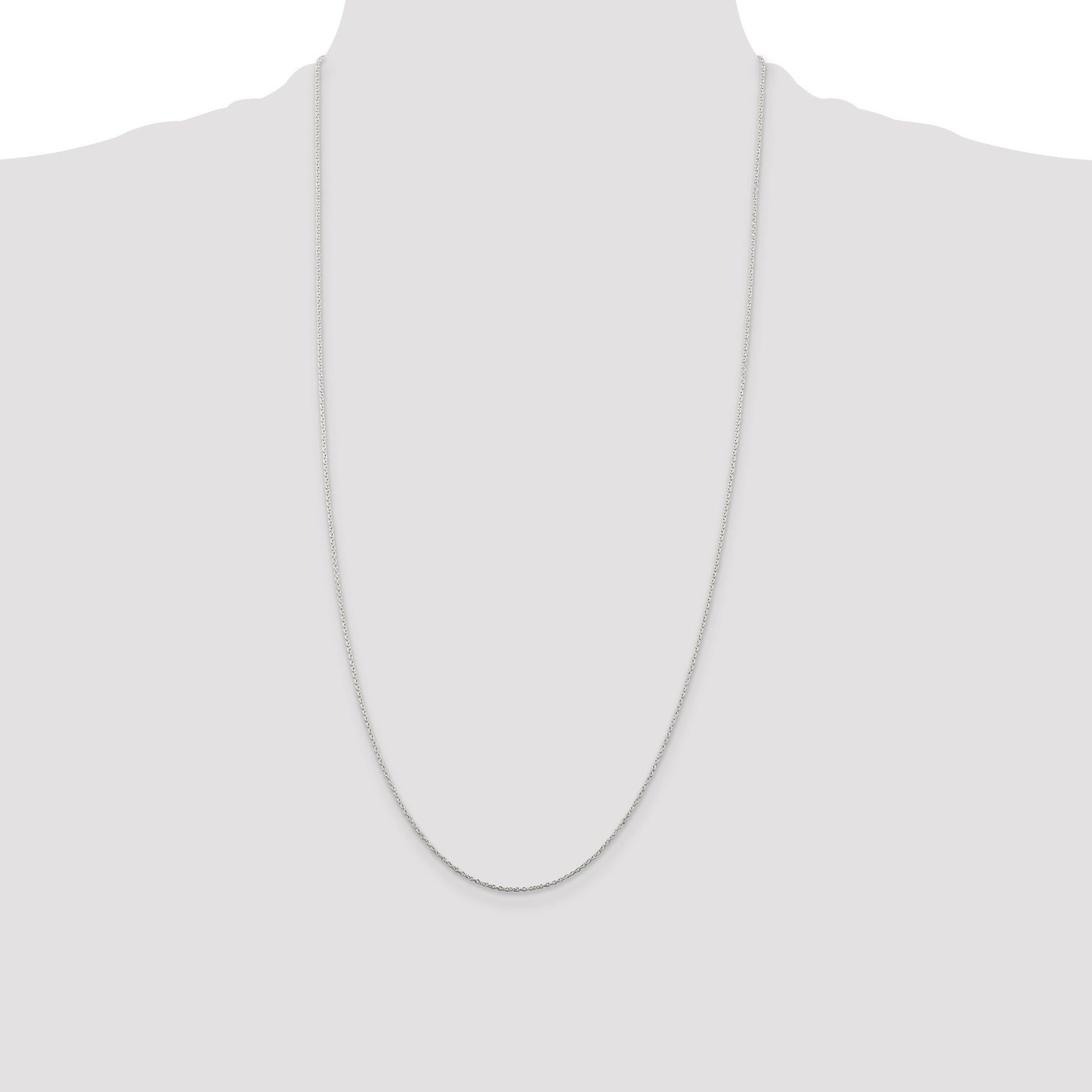 Sterling Silver 1mm Cable Chain