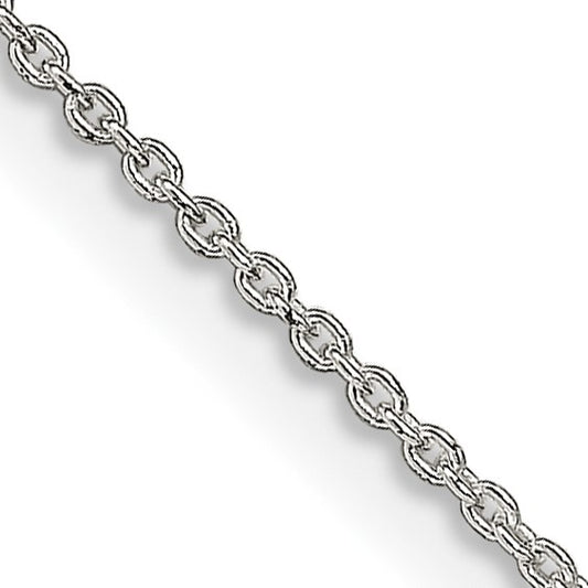 Sterling Silver 1mm Cable Chain