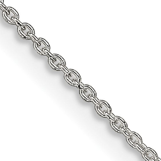 Sterling Silver 1mm Cable Chain