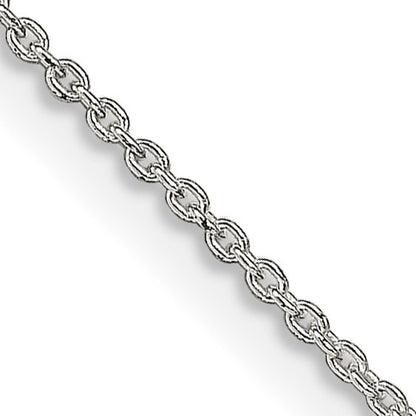 Sterling Silver 1mm Cable Chain