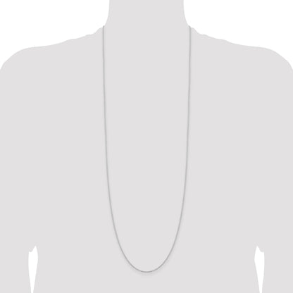 Sterling Silver 1.25mm Cable Chain