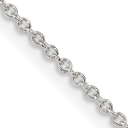 Sterling Silver 1.25mm Cable Chain