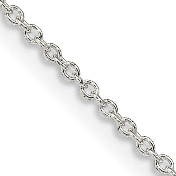 Sterling Silver 1.25mm Cable Chain