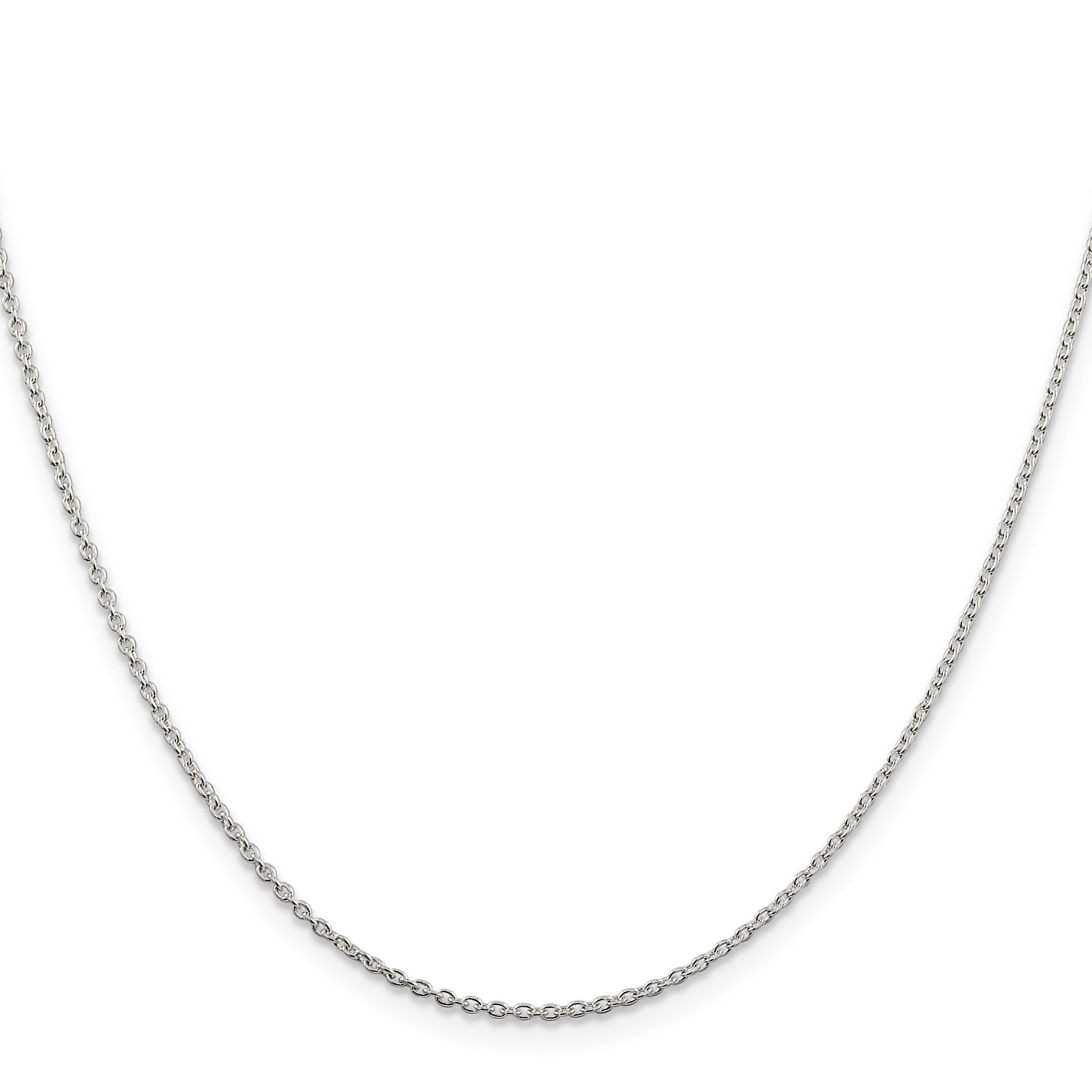 Sterling Silver 1.5mm Cable Chain