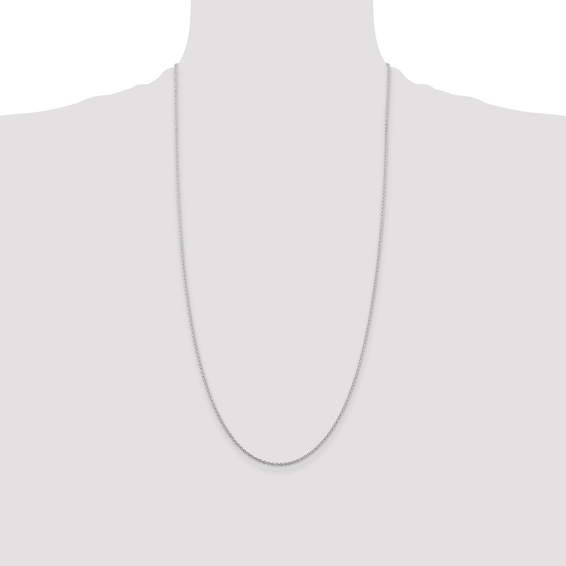 Sterling Silver 1.5mm Cable Chain