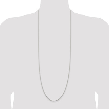 Sterling Silver 1.95mm Cable Chain