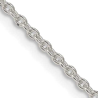Sterling Silver 1.95mm Cable Chain