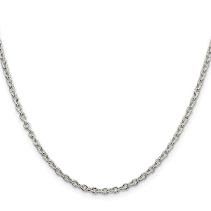Sterling Silver 2.75mm Cable Chain