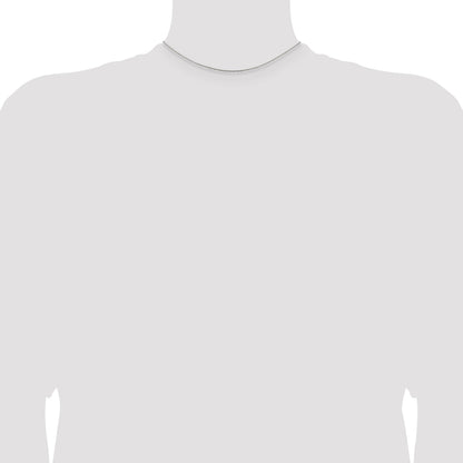 Sterling Silver 1.2mm Diamond-cut Rope Chain