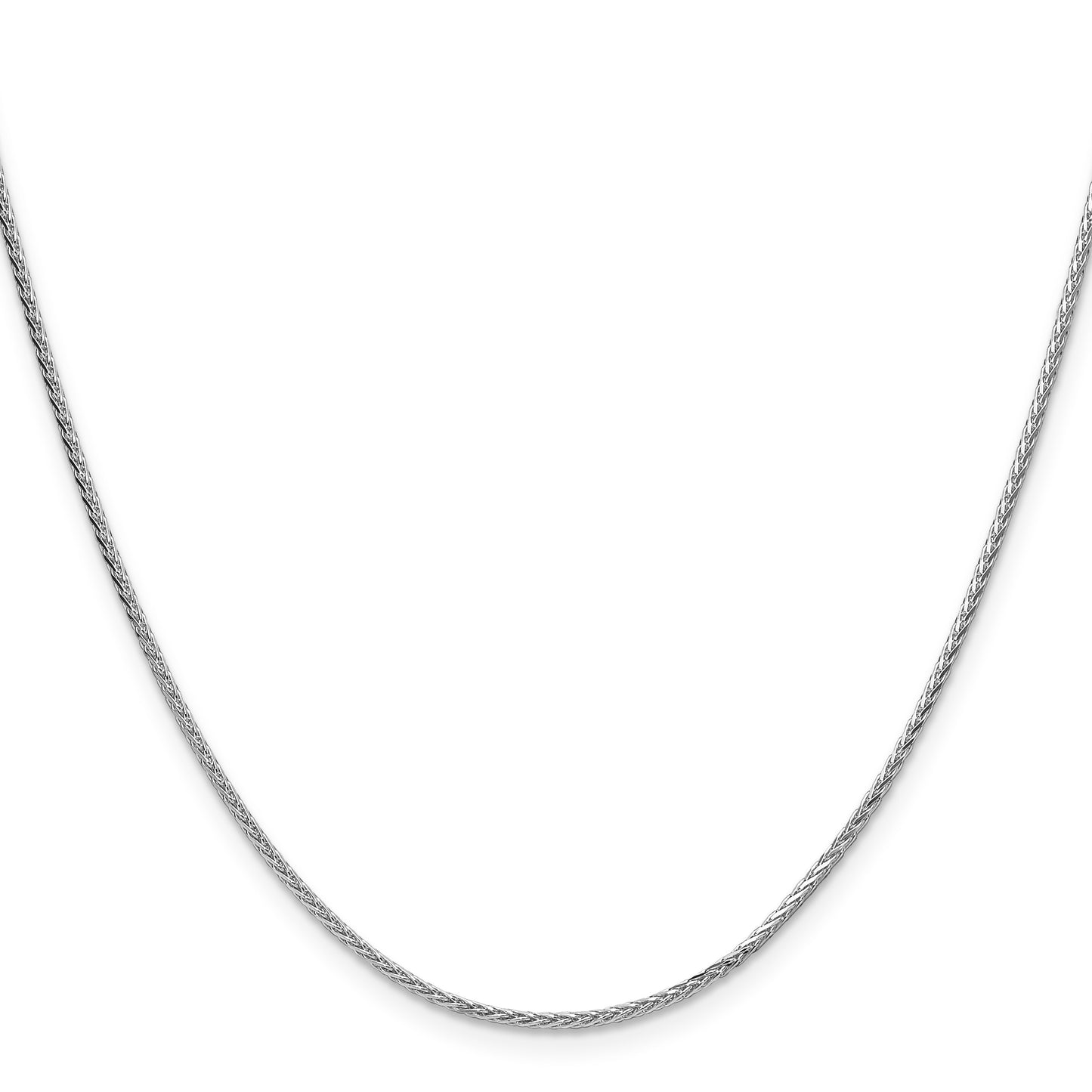 Sterling Silver 1.45mm 8 Sided D/C Double Spiga Chain