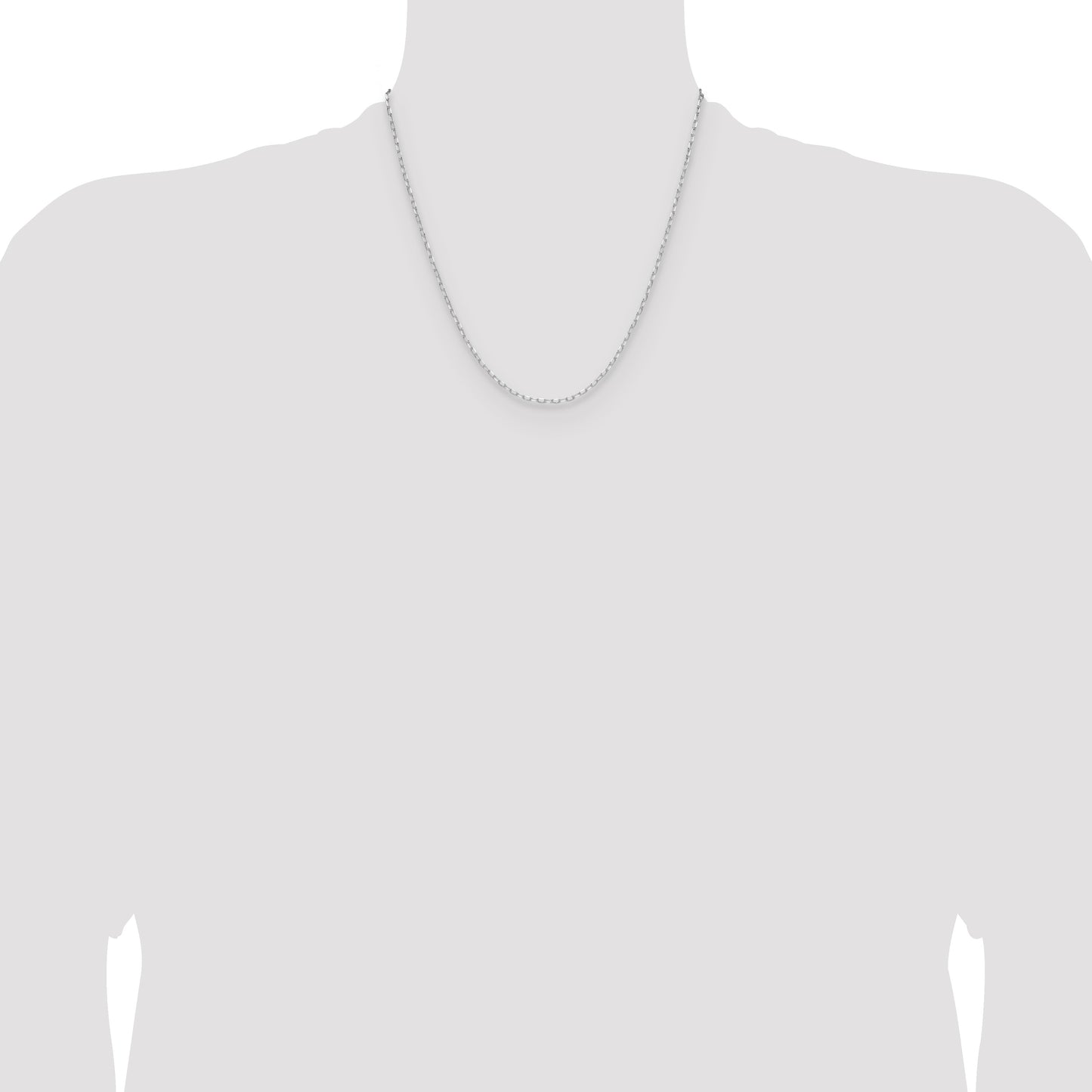 Sterling Silver 2.0mm D/C Forzantine Chain