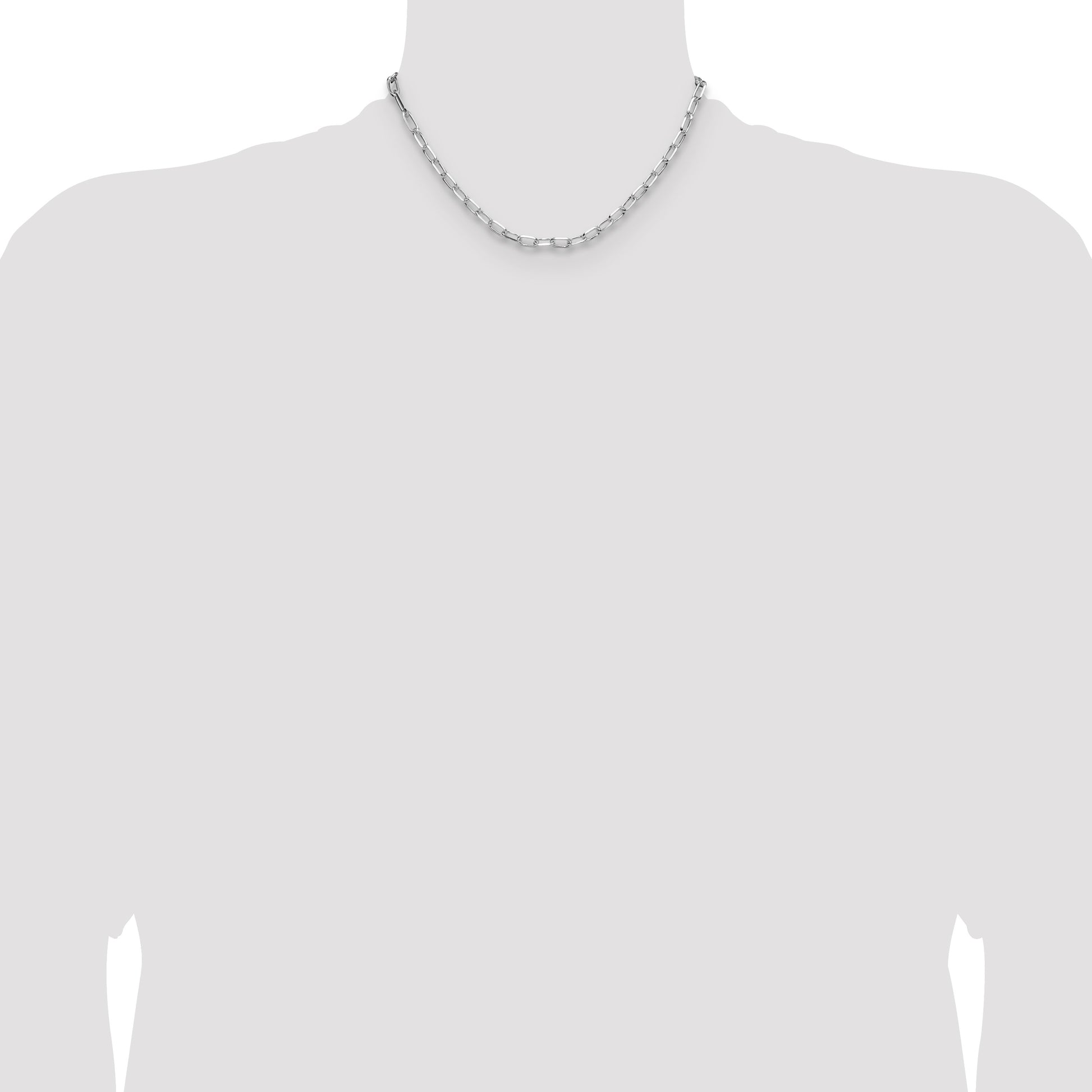 Sterling Silver 4.65mm D/C Forzantine Chain