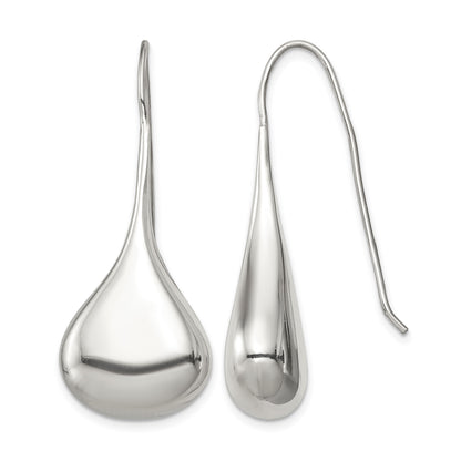 Sterling Silver French Wire Dangle Earrings